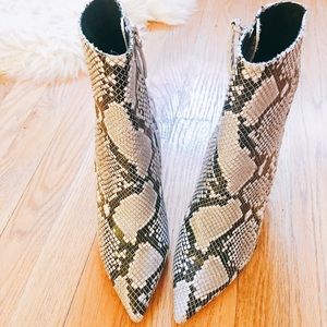 Alias Mae Snakeskin Boots